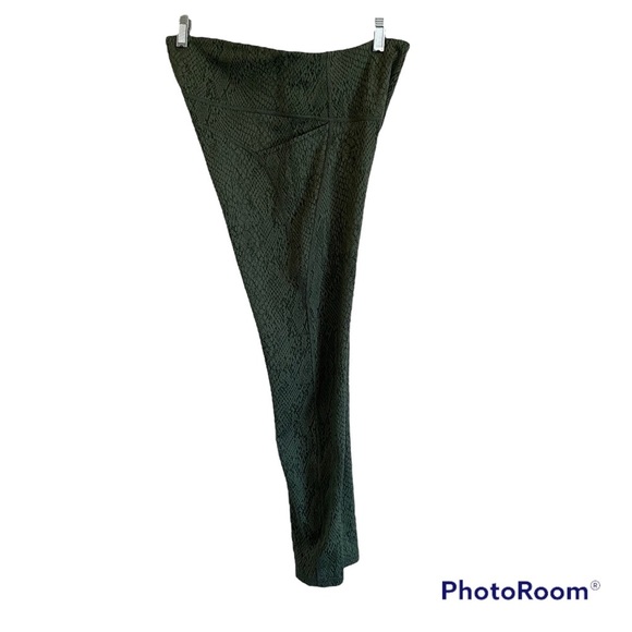 All in Motion Green Snakeskin High-Rise 7/8 Leggings & Sports Bra Set Sz Large - Picture 8 of 16